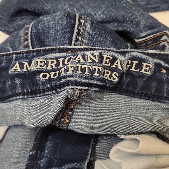 Y2K American Eagle Acid Wash Super Stretch Jegging - Picture 4 of 4